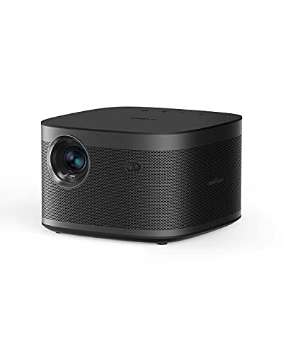 XGIMI Horizon Pro Proyector 4k Nativo, 2200 ANSI Cine en Casa Proyector 5G WiFi, Altavoz Harman Kardon Nativo de 16W, Android TV 10.0, Control de Voz, Inteligente Ajuste de Pantalla, Bluetooth 5.0