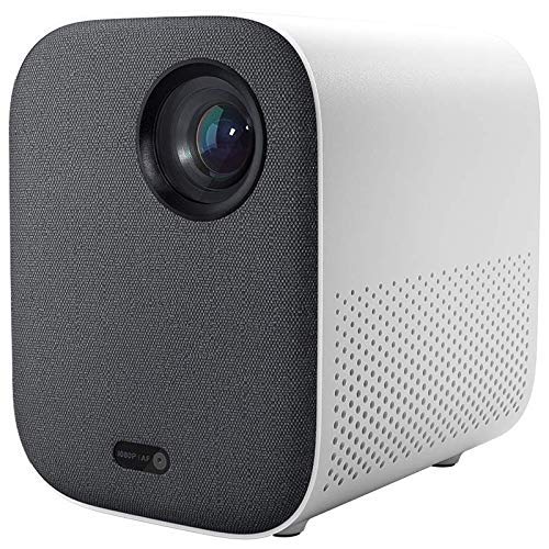 Xiaomi Mini DLP Projector 1080P Full HD AI Control Remoto de Voz 500ANSI 4K Video 2GB 8GB 2.4G / 5G WiFi BT Proyector LED portátil para Cine en casa