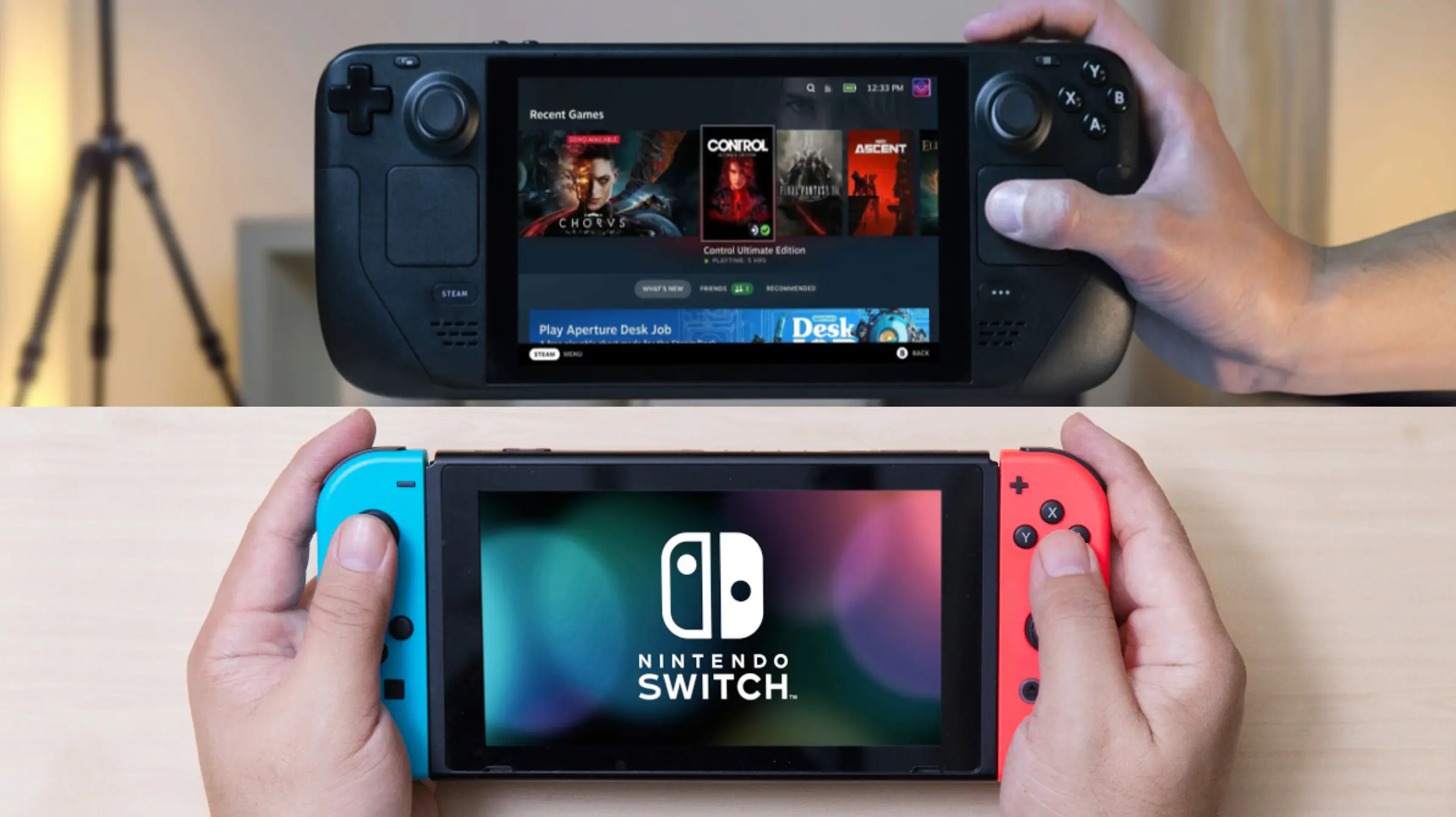 Nintendo Switch vs Steam Deck
