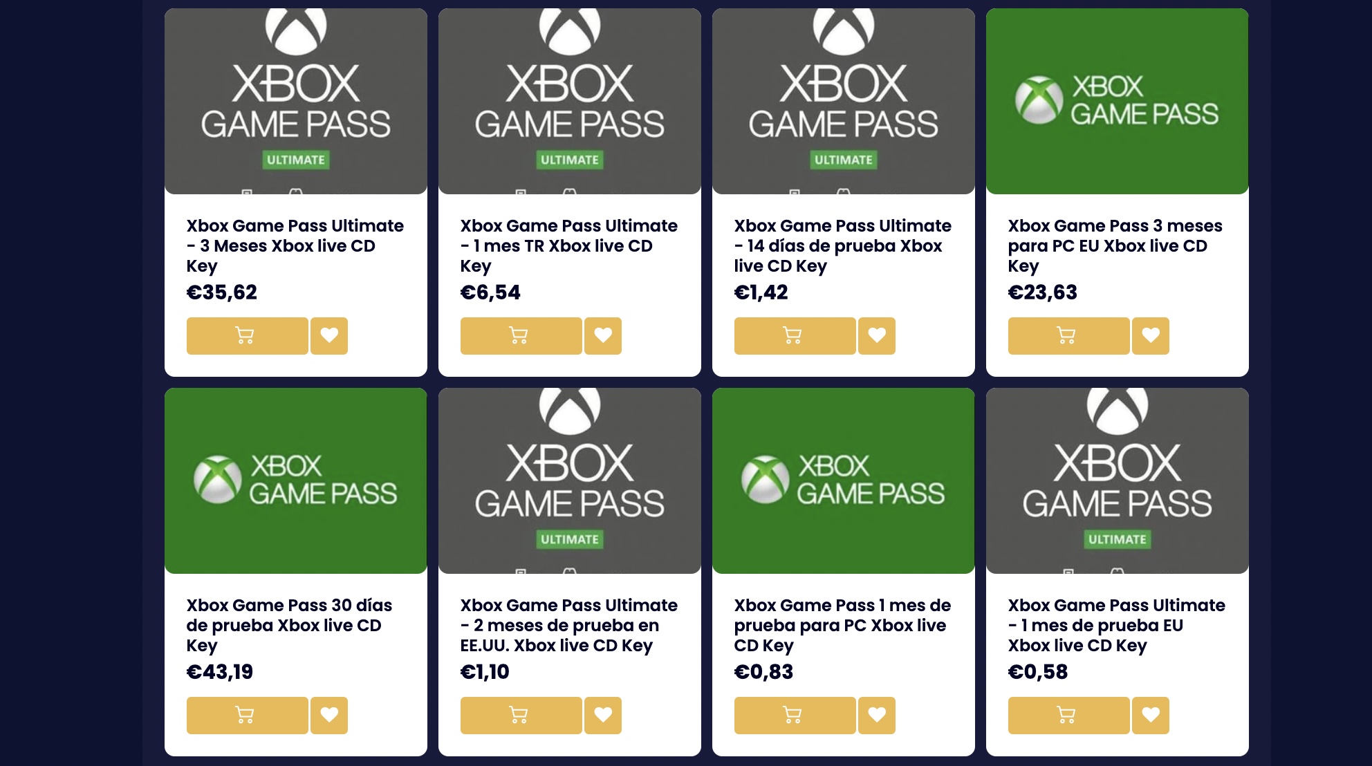 Xbox Game Pass Royalcdkeys