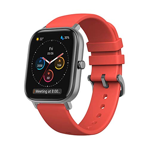 Amazfit GTS Smartwatch, Adultos Unisex, Naranja, 12.6 x 12.4 x 6 cm