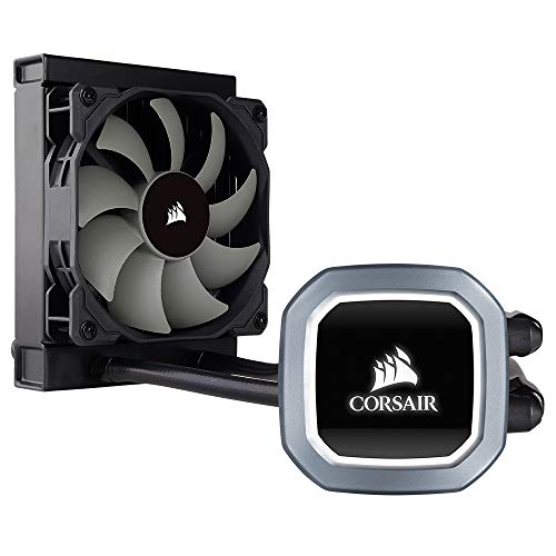 Corsair Hydro Series H60 2018 Sistema de Refrigeración Líquida para CPU, Radiador de 120 mm, Ventilador PWM, All-in-One, LED Blanco