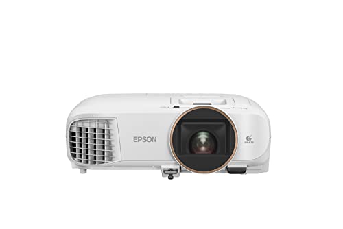 Epson EH-TW5825 | Proyector Full HD 1080p Home Cinema & Gaming con Android TV, Altavoz y Bluetooth | Alto Contraste 70.000:1, 2700 lúmenes, Lámpara Larga Duración 7500 horas, Pantalla Hasta 300”, 3LCD