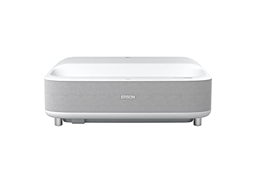 Epson EpiqVision Ultra EH-LS300W | TV Proyector Láser FullHD 1080p de UltraCorta Distancia con Android TV y Sonido by Yamaha