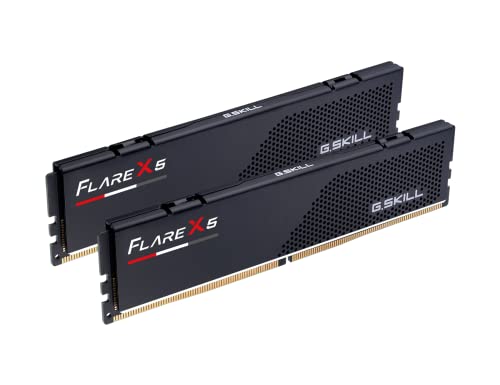 G.Skill Flare X5 Series (AMD Expo) 32GB (2 x 16GB) 288-Pin SDRAM DDR5 6000 CL36-36-36-96 1.35V Dual Channel Desktop Memory F5-6000J3636F16GX2-FX5 (Negro Mate)