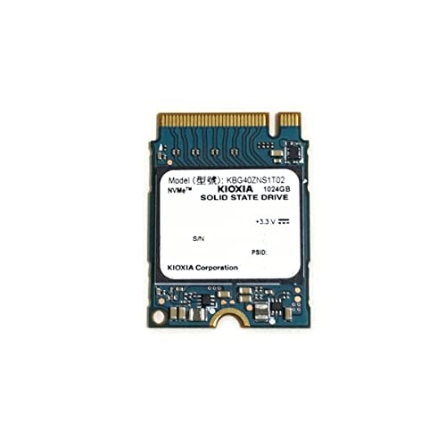Kioxia SSD 1TB BG4 M.2 2230 30mm KBG40ZNS1T02 NVMe PCIe Gen3 x4 unidad de estado sólido para Dell HP Lenovo portátil de escritorio Ultrabook IoT