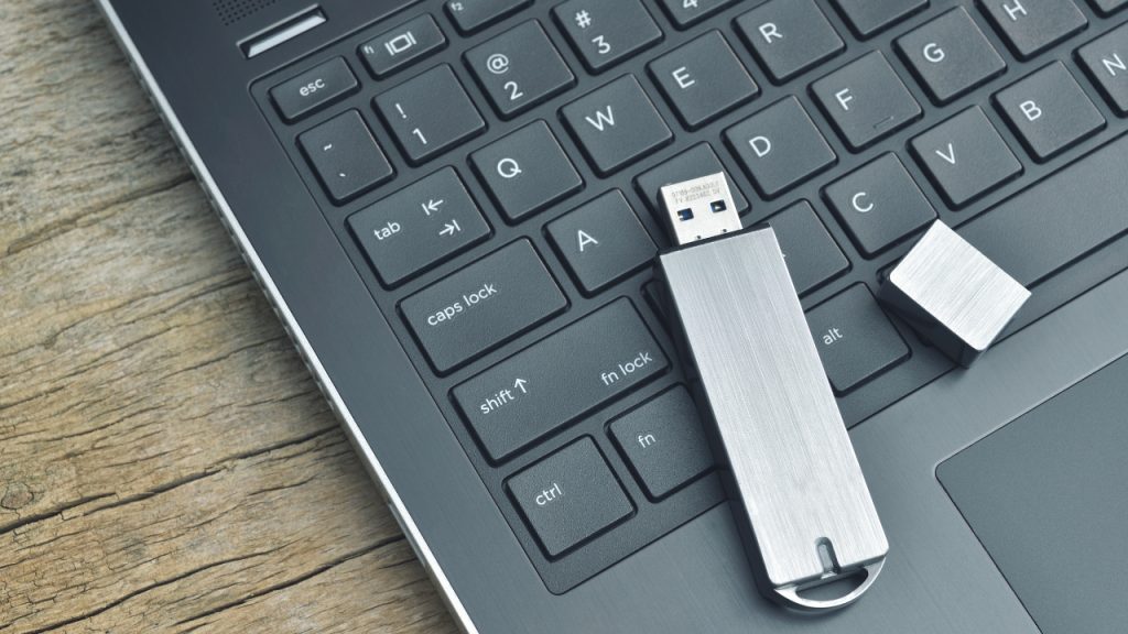 protección contra escritura USB