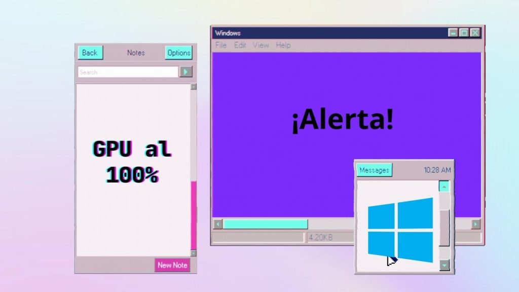 Windows GPU al 100% soluciones