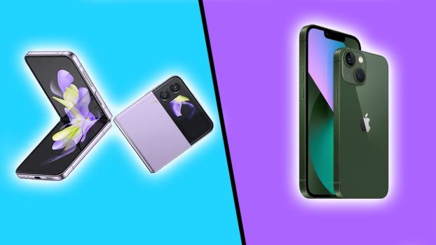 Samsung Galaxy Z Flip 4 เทียบกับ iPhone 13