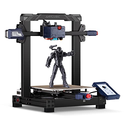 ANYCUBIC Mega S Impresora 3D de aluminio, Placa de construcción con calefacción UltraBase, extrusora de actualización, 210x210x205mm
