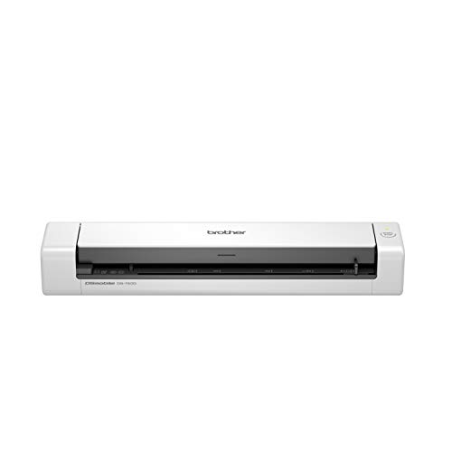 Brother DS-740 - Escáner móvil (A4, Doble Cara, alimentación USB, 30 ppm, Color, Negro y Blanco)