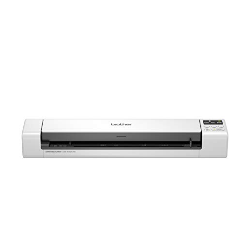 Brother DS-940DW - Escáner móvil (A4, Doble Cara, Wi-Fi, batería integrada, 30 ppm, Color, Negro y Blanco)