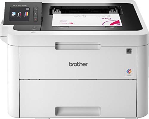 Brother HL-L3270CDW - Impresora láser color (Wifi, USB 2.0, 256 MB, 800 MHz, 24 ppm, 430 W) blanco
