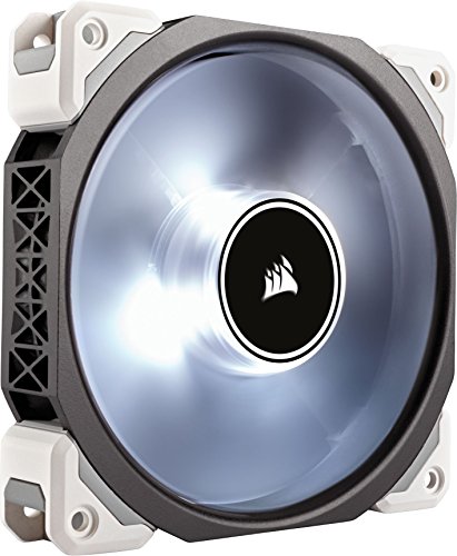 Corsair ML120 PRO Ventilador de PC (120 mm, Levitación Magnética, iluminación LED Blanco) Paquete Soltero