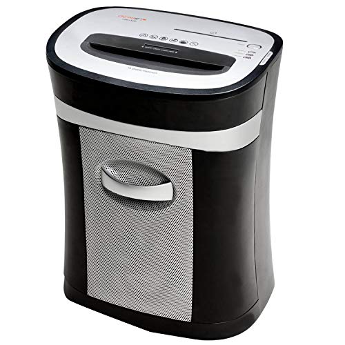 Genie 1501 XCD - Destructora de documentos y CD, corte cruzado, papelera integrada, color gris