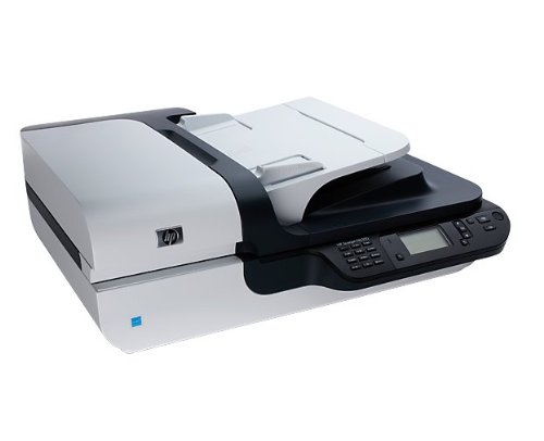 HP Scanjet N6350 Networked Document Flatbed Scanner - Escáner
