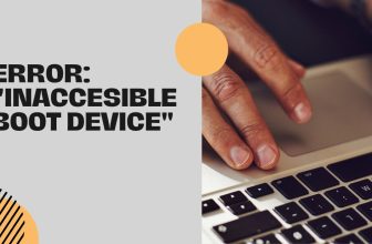 Inaccesible Boot Device