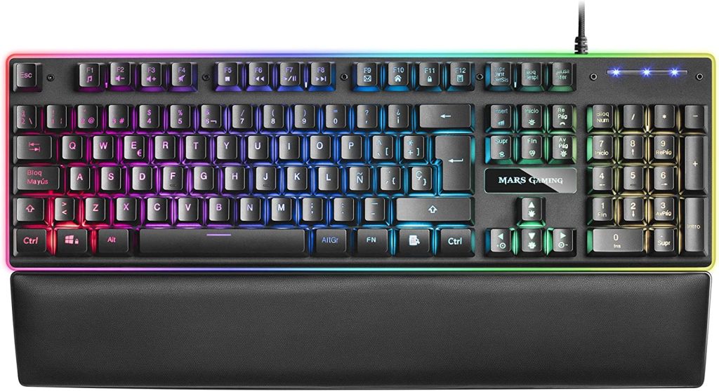 Mars Gaming MK320 Teclado Híbrido RGB