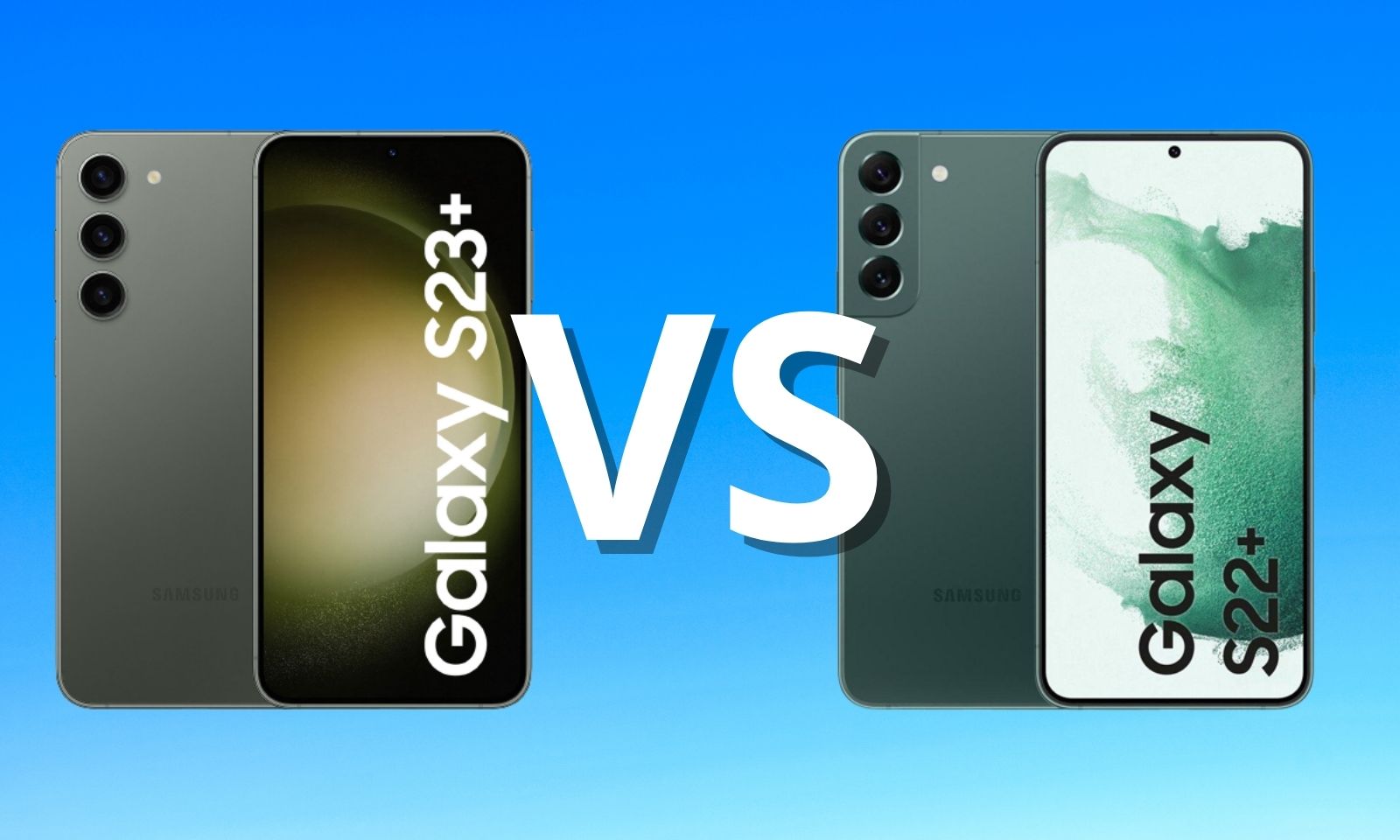 Samsung Galaxy S23+ vs Galaxy S22+