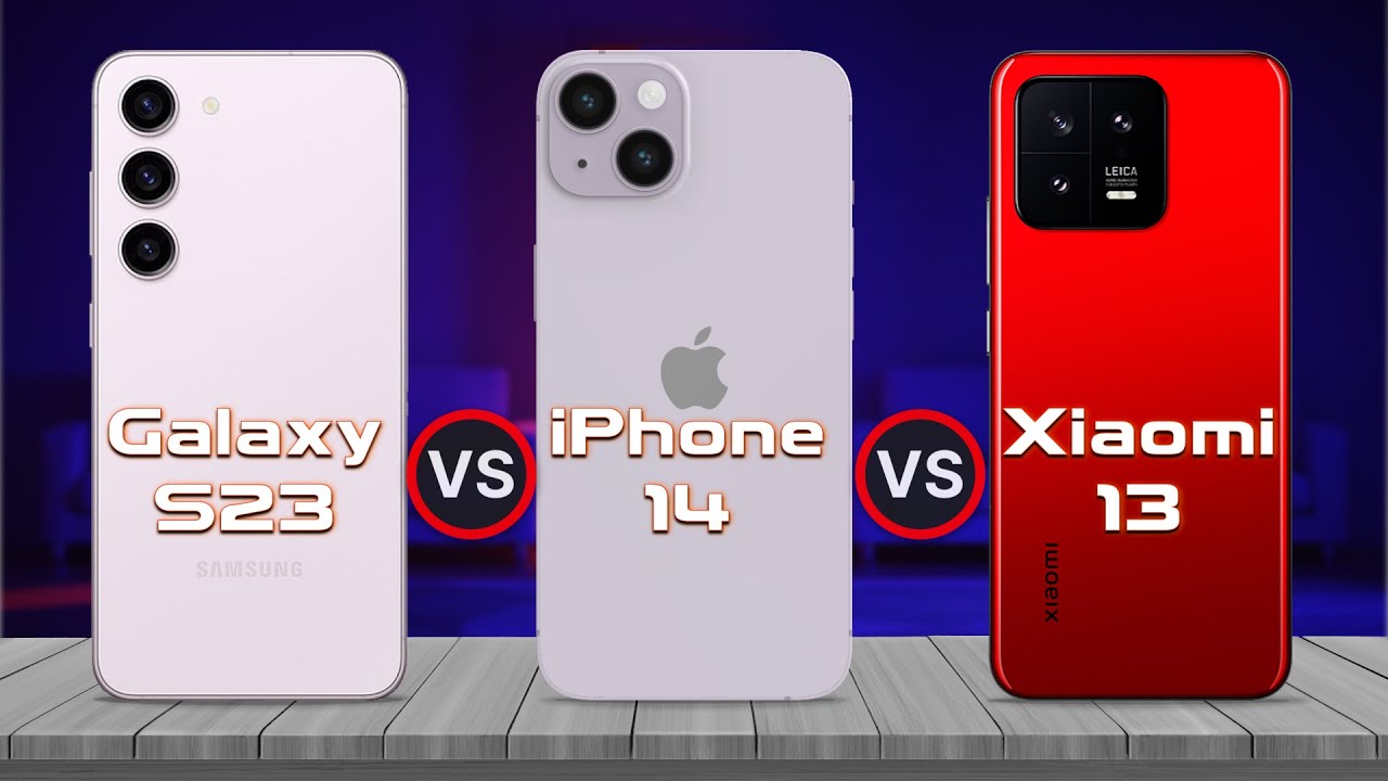 Xiaomi 13 vs iPhone 14 vs Samsung Galaxy S23: ¿calidad precio en la gama alta?