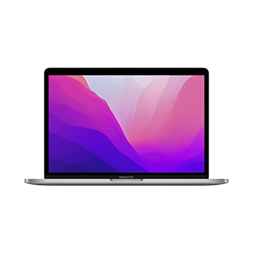 Apple 2022 Ordenador Portátil MacBook Pro con Chip M2 de Apple: Pantalla Retina de 13 Pulgadas, 8GB de RAM, 256 GB SSD ​​​​​​​de Almacenamiento SSD, Touch Bar, Color​​​​​​​ Gris Espacial ​​​​​​​
