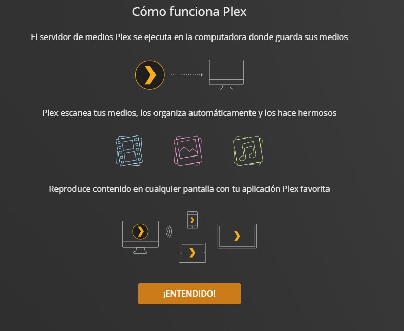 Configuración Plex