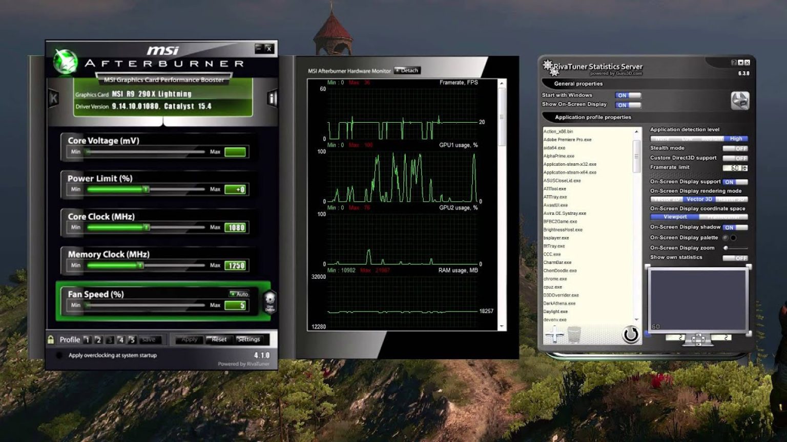RivaTuner: cómo usarlo para monitorizar hardware mientras juegas