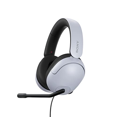 Sony INZONE H3 - Auriculares para gaming, sonido espacial 360 para gaming, micrófono boom, para PC/PlayStation5, color blanco