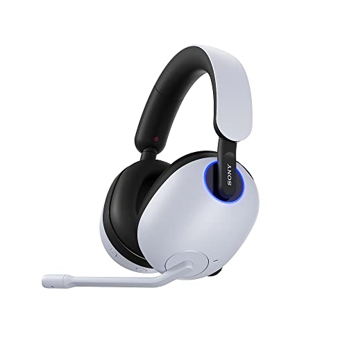 Sony INZONE H9 - Auriculares Inalámbricos para Gaming con Noise Cancelling, Sonido Espacial 360-32 Horas de Autonomía - Micrófono TipoBoom Llamadas Bluetooth, PC/PS5, Blanco