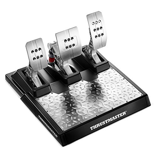Thrustmaster T-LCM Pedals- Pedales con celula de carga para PS5 / PS4 / Xbox Series X|S / Xbox One / PC