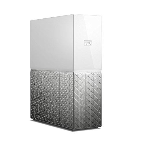 Western Digital My Cloud Home, 4TB, Nube Personal, Color Blanco/Gris
