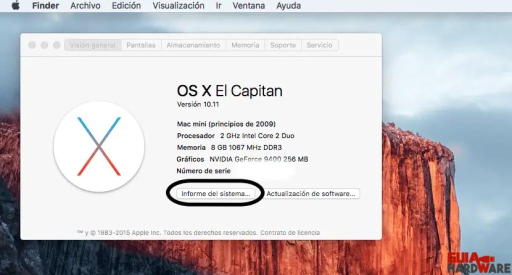 Acerca de este Mac