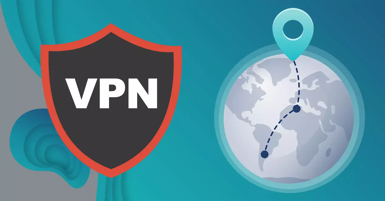 cambiar ubicación vpn