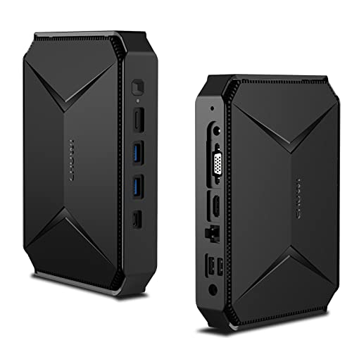 CHUWI Herobox Mini pc Windows 11 Ordenador de sobremesa Intel Celeron J4125, 2.0GHz a 2.7GHz Quad Core 64 bit, 8GB RAM 256GB SSD, BT 4.0 y Dual WiFi,Mini HD, Type-C