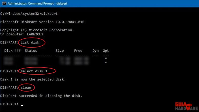 Cómo formatear disco duro por completo con Windos y CMD - Guía Hardware