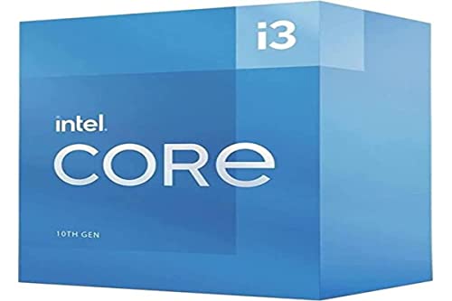 Intel Core i3-10105F 10. Generation - Procesador de sobremesa (3,7 GHz Tuboboost: 4,4 GHz, 4 núcleos, LGA1200) BX8070110105F