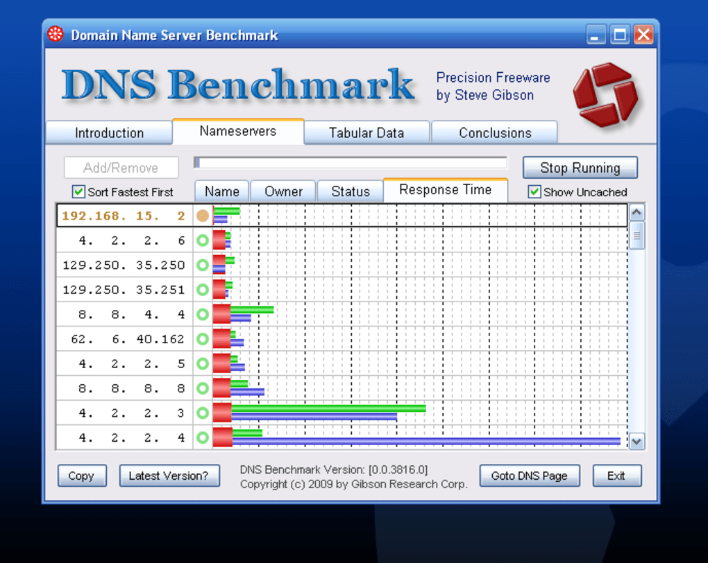 DNS Benchmark