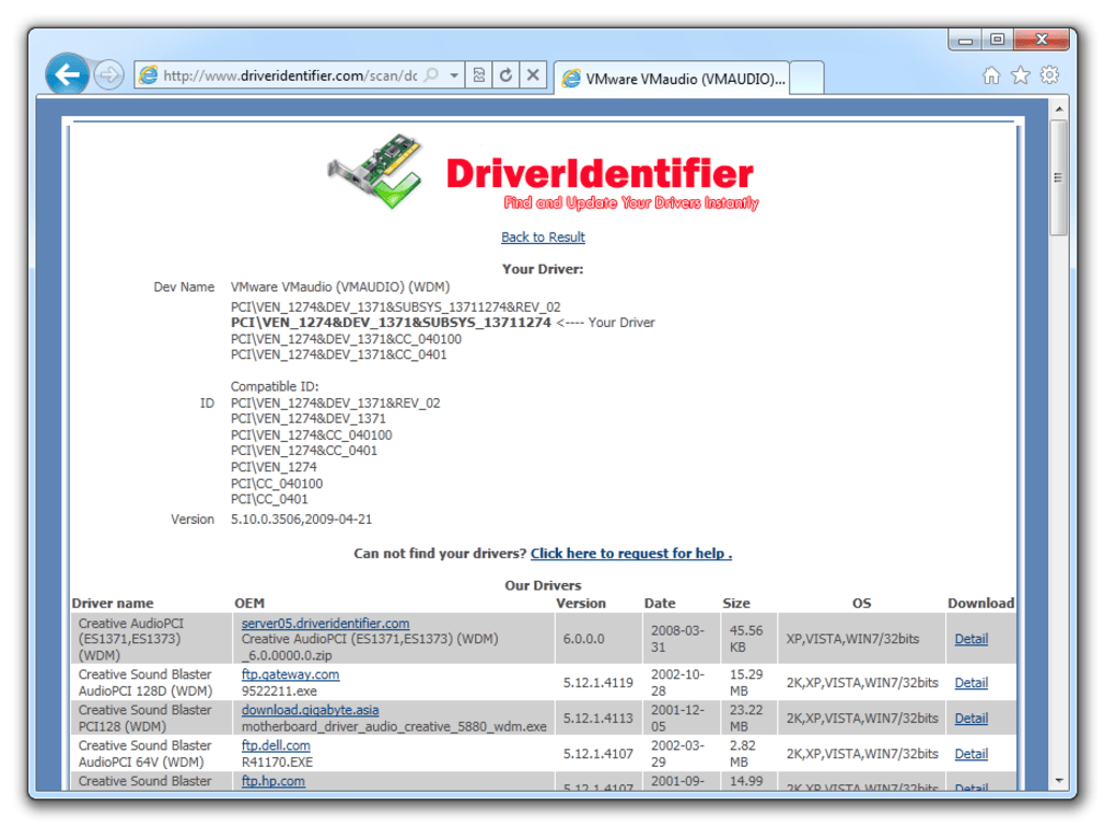 DriverIdentifier