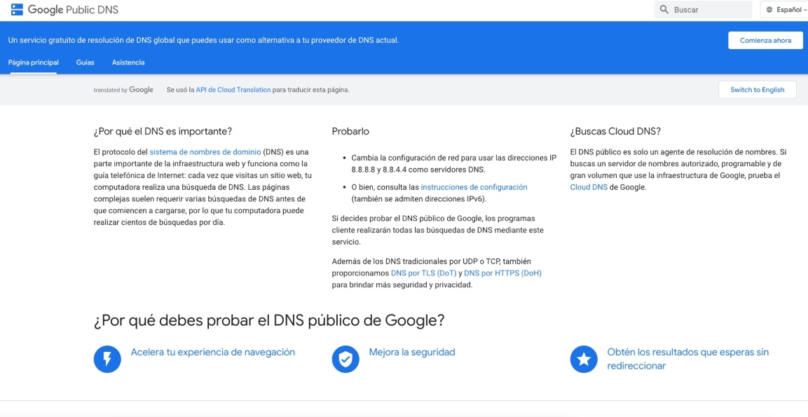 Google Public DNS