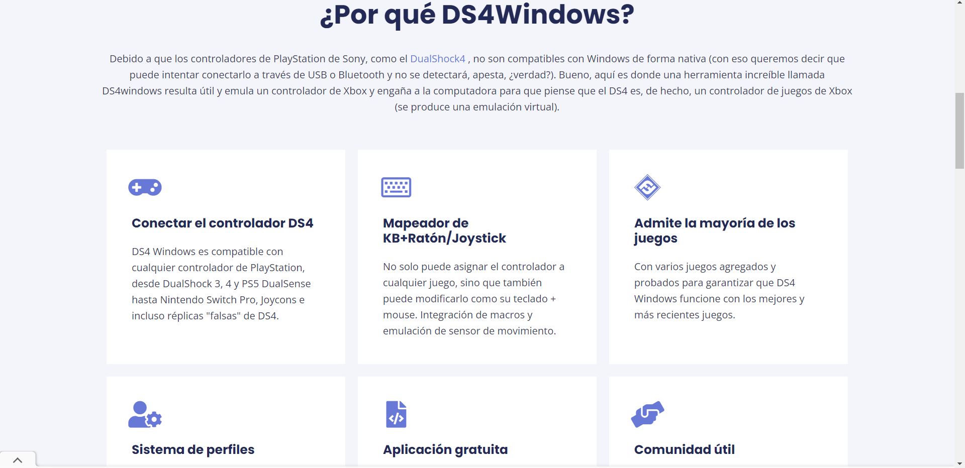 Conecta tu mando de PS4 DS4Win