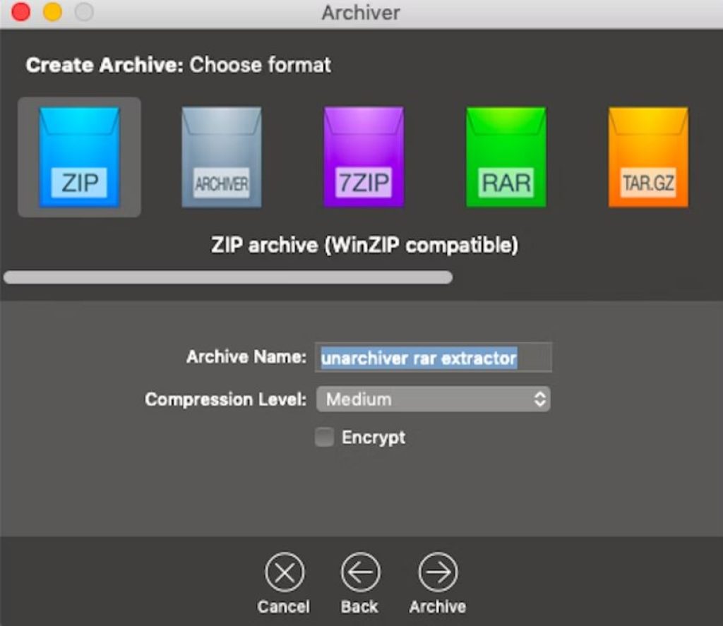 ¿Cómo descomprimir archivos RAR en Mac?