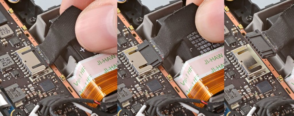 Cómo ampliar la memoria SSD en Steam Deck: imagen de iFixit.