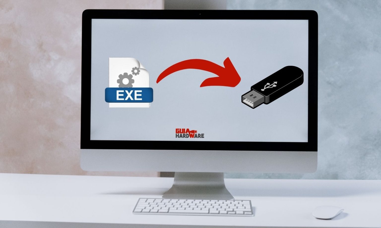 How to copy a complete program from my PC to a USB drive - Hardware Guide