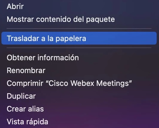 ¿Cómo desinstalar un programa en Mac?