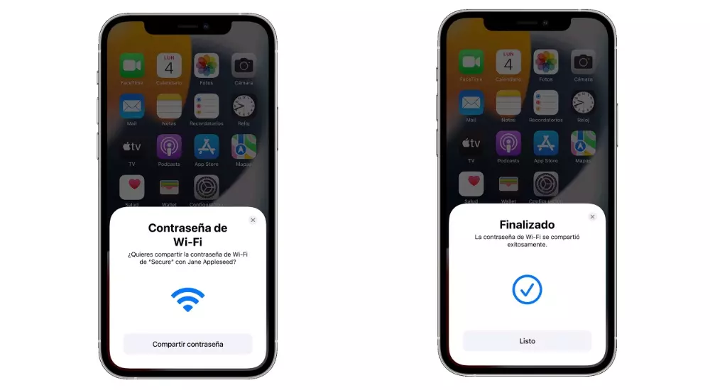 ¿Cómo compartir la contraseña de una red W-Fi?