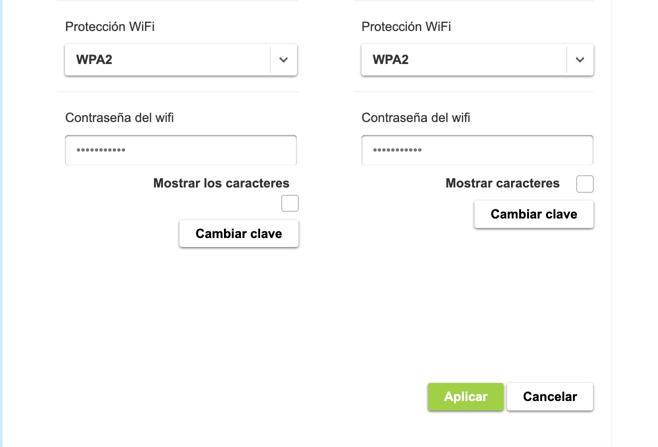 Configuración del router