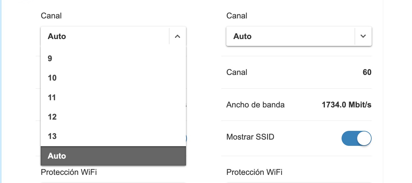 Configuración del router