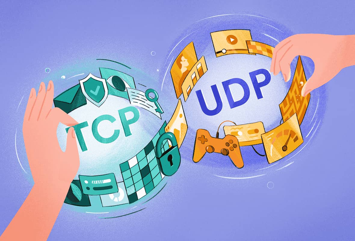 Diferencias entre conexiones TCP y UDP en Linux