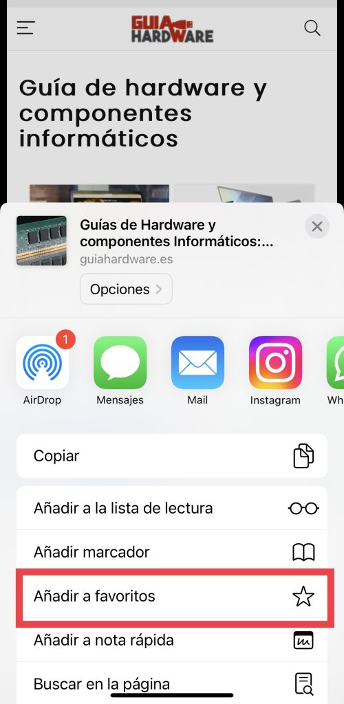 Cómo ver el código fuente de una página web desde un iPhone