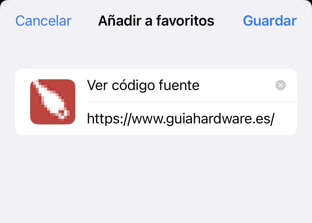 Cómo ver el código fuente de una página web desde un iPhone